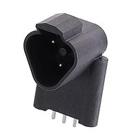 Amphenol SINE Systems ATF13-3P-BM33 Headers 3 Pin 3X Screw Boss Ext Height Tin