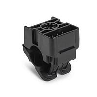 HellermannTyton 151-03979 Cable Clamps PA66HIRHSUV, BLACK, 25/BG