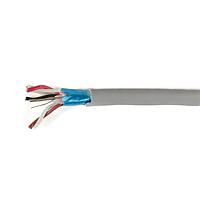 Alpha Wire 78183 SL001 Multi-Conductor Cables 22 AWG 3 Conductor 300V Foil, MPPE, MPPE 1000 ft Spool, Slate