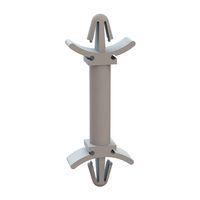 Essentra Components 27DLP01000 PCB Support PCB Support, Locking, .187/.187 Hole, 1.000 Spacer