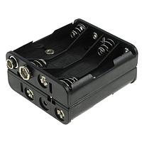 Eagle Plastic Devices 12BH483B-GR Battery Holders 8 AAA W/SNAPS