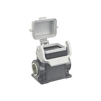 HARTING 19370060296 Housings SURFACE MOUNTNG HSG 2 SIDE ENTRIES