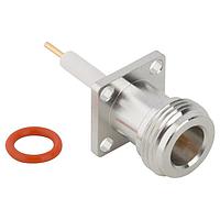 Amphenol RF 172224 Connectors N PANEL RECEPTACLE EXPOSED TEFLON