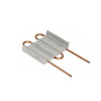 Wakefield Thermal 180-12-24C 4-Pass Rolled Tube Liquid Cold Plate, 4-Pass, 24 Inch