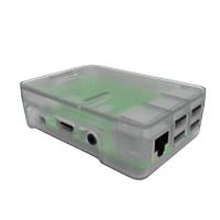 New Age Enclosures P0P-382612 Enclosures Raspberry Pi3 Enclosure 3.8 x 2.6 x 1.2 inch - Clear