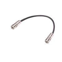 HARTING 21332323401010 Cat 5 M12 D-code PushPull Press&Go Double Ended Cable Assembly, 4pin, PP straight male to PP straight male, EtherRail Flex (4xAWG22/7), black, 1.0m