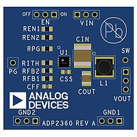 Analog Devices ADP2360CP-EVALZ Voltage Regulator - Switching Regulator EVALUATION BOARD I.C.