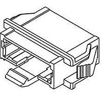 Molex 55482-0819 Adapters MINI MI2 ADAPTER 8P W TO W MALE