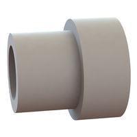 Essentra Components 12SWS0250 Shoulder Washer Shoulder Washer, .142 ID, .265 OD, .205 Shank OD