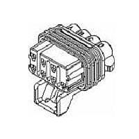Aptiv 12047938 Connectors 8P F LT GRY CON ASSY 7 USABLE 150 SERIES