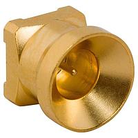 Amphenol RF 920-501J-53P PCB Connectors Strght PCB Jk Sf Mnt Bore Detent, 50 Ohm