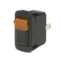 Cole Hersee 58312-A4 Rocker Switches ROCKER OFF-ON AMBER L.E.D