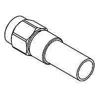 Radiall R125075320 Connectors SMA STRG PLUG FULL CRIMP CBL 5/50 S