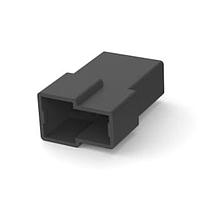 AMP Connectors - TE Connectivity 180908-5 Tab Housing 2 CIR TAB HSG BLK