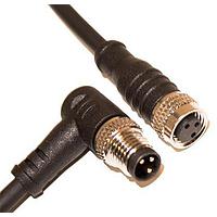 Mueller C83BC01M003 Sensor Cables / Actuator Cables CORDSET M8 3P RA M TO ST FM 3M