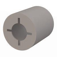 Essentra Components 13SPRT113 Self Retaining Round Spacer, Retaining, 1/4 Screw, .563 Spacer