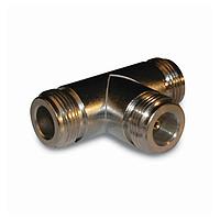 Amphenol RF 172127 RF Adapters - Tee N JACK JACK JACK TEE ADAPTER