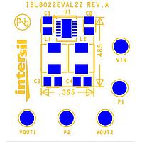 Intersil ISL8022EVAL2Z Voltage Regulator - Switching Regulator ISL8022 EVALRD 2 1 2LD ROHS CMPL
