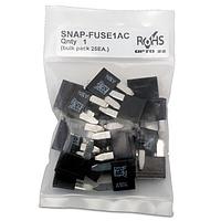 Opto 22 SNAP-FUSE1AC Cartridge Fuses SNAP 1-Amp Fuse for Breakout Racks, 25 Pack