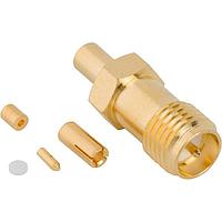 Amphenol RF 901-10775 Connectors RPSMA ST CBL-JCK F/H CRM