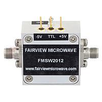 FairviewMicrowave FMSW2012, 2.92mm PIN Diode Switch SPST (50 Ohm, 50 MHz - 40 GHz, +30 dBm, 2.92mm Female)