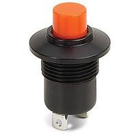 OTTO P1-34122 Momentary Style C Scrw LoLev Black Button