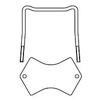 EPCOS B65685A2000X000 Ungapped MOUNTING ASSEMBL PM62/49