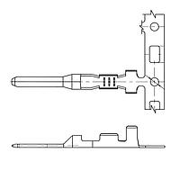Yazaki 71141475 Terminals TERM 070 SDL M 1.8MM UNSLD