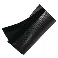 Essentra Components TQSPOLY-7 Hose Sleeve 7.0in Bundle OD:Black Vinyl Polyester