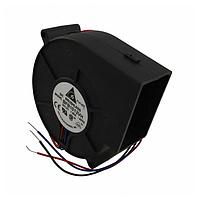 Delta Electronics, Inc. BFB1012VH-AF00 Blowers Blower, 97x94x33mm, 12VDC, Ball, 3-Lead Wires, Lock Rotor Sensor, Tachometer