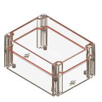 Serpac RB65P12C20C Watertight PLASTIC BOX WATERTIGHT ENCLOSURE CLEAR/CLEAR (6.30 x 4.72 x 3.20 in)