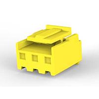AMP Connectors - TE Connectivity 2-1123722-3 Power to the Board 3.96 EP PLUG HSG 3P(YELLOW)