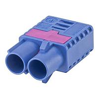 Rosenberger 59Z120-C00C Accessories Plastic housing Plug Straight C Blue