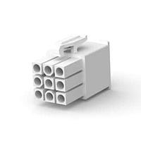 AMP Connectors - TE Connectivity 172340-1 Plug Housings 9POS 600V PLUG HSG UL94V-2 FLAME RATING