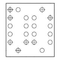 Dialog Semiconductor AT25SL128A-UIUE-T NOR Flash 128 Mbit, 1.8V (1.7V to 2V), -40?C to 85C 21-Low Profile dBGA, IND TEMP,1.8V, T&R