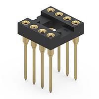 Mill-Max 122-13-308-41-001000 Open Frame 8P DIP SKT 2 LEVEL WRAPOST