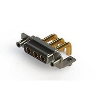 EDAC 630-3W3-250-4ND Mixed Contact D-Sub Connectors Right-angle Power Combo D-Sub Connector