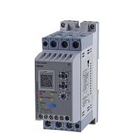 Carlo Gavazzi RSGD4012E0VD200 Motor Drives 3 phase soft starter for induction motors, Operating voltage (Ue): 220 - 400 Vac , Rated current (Ie): 12 Aac, Control voltage (Uc): 110 - 400 Vac , DIN rail, Supply voltage (Us): Internal, 2-phase control, 2 relay outputs