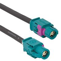 Amphenol RF HSDSJZSJZ11-18 RF Cable Assemblies HSD S Jk to HSD S Jk Pn 1234 to 1234 2.0