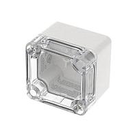 Hammond Manufacturing 1554A2GYCL PCB Enclosure 2.05 x 2.0 x 1.60 inch 52x50x40MM P/C NEMA CLR LID