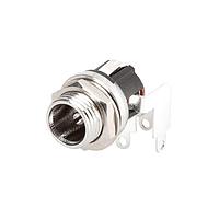 Same Sky (formerly CUI Devices) PJ-112BH Receptacles 2.5 x 5.7 mm, 3.0 A, Horizontal, Through Hole, Dc Power Jack