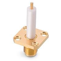Wurth Elektronik 60312422114522 Panel Receptacles WR-SMA 15mm 4-HOLE FLG STRAGHT RND POST