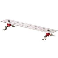 Panduit GB4N0024TPI-1 Racks & Rack Cabinets Grounding Busbar, 1/4" X 4" X 36" (6.4mm