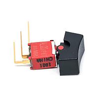 AMP Connectors - TE Connectivity RAS1R102M7RES Rocker Switches Vert R/A PC TH Gold SP On-None-On RS