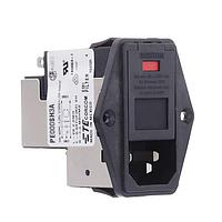 AMP Connectors - TE Connectivity PE000SH3A Inlets 3A SINGLE FUSE HORIZONTAL MOUNT