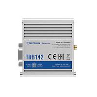 Teltonika TRB142107000 Gateways 4G CAT1 Gateway, RS232 port, 1 x SIM, Micro USB. Regions: South America, Australia, New Zealand, Taiwan. Type A power supply unit