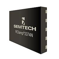 Semtech RCLAMP3374N.TCT ESD Suppressors RClamp 4-Line 3.3V 5pF 40A SLP3020N10