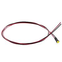 BIVAR PM5SYDW6.0 LED Panel Mount Indicators Super Yellow 585nm Diff Lens Wire