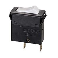 E-T-A Circuit Breakers 3130-F150-P7T1-W12QR3-10A Thermal Single, two and three pole rocker switch/thermal trip free circuit breakers (S-type TO CBE to EN 60934) of compact design for snap-in panel mounting. Available either with protection on one/both/all poles or, in the case of the double