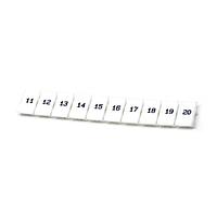 Altech MT6/H-11-20 Marking Tag Tag 6mm Hrz, 11-20 Sold by Pack of 100